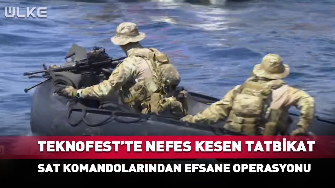 SAT Komandolarından Tüyleri Diken Diken Eden Rehine Kurtarma Operasyonu!