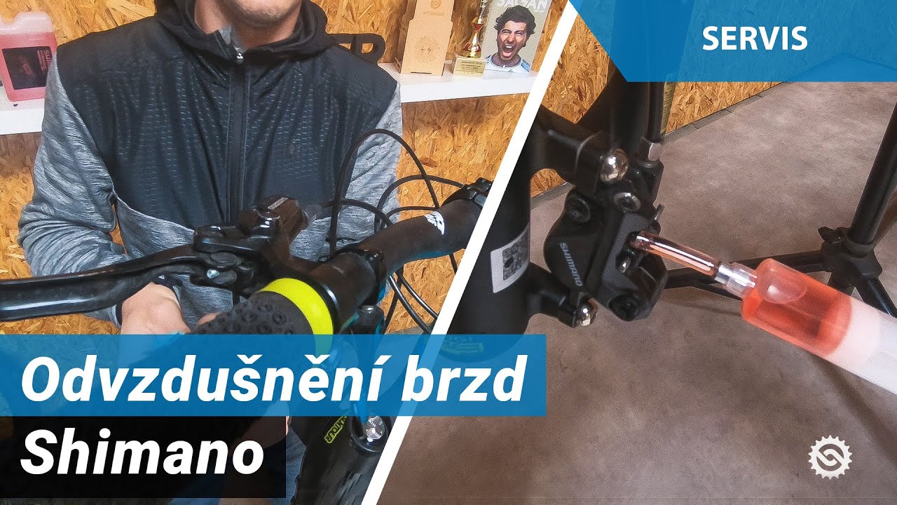 Odvzdušnění brzd Shimano