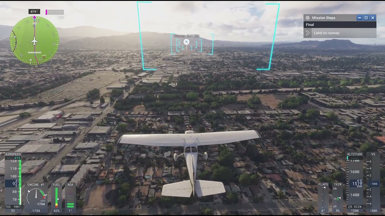 Microsoft Flight Simulator  having fun