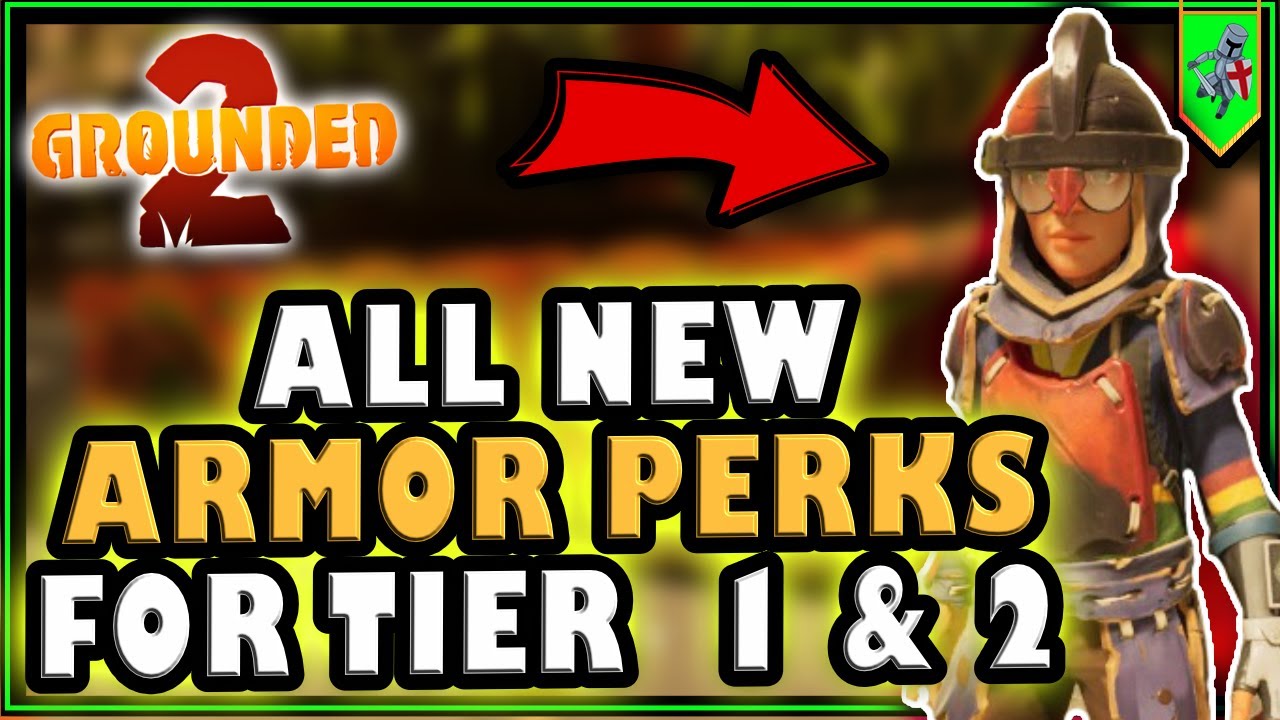All the Tier 2 and Tier 1 Sleek Armor Perks in Grounded 2