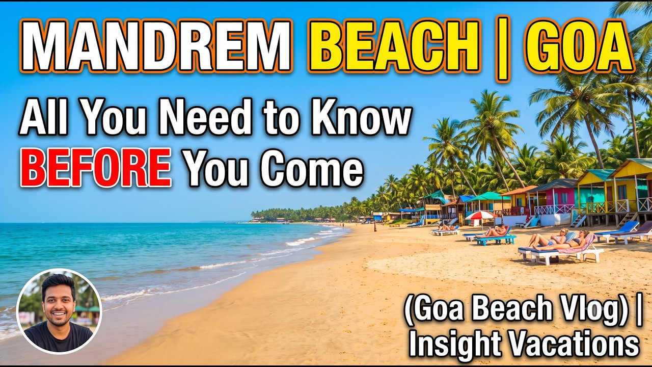 Mandrem Beach Goa | All You Need to Know BEFORE You Come (Goa Beach Vlog) (Insight Vacations) Goa