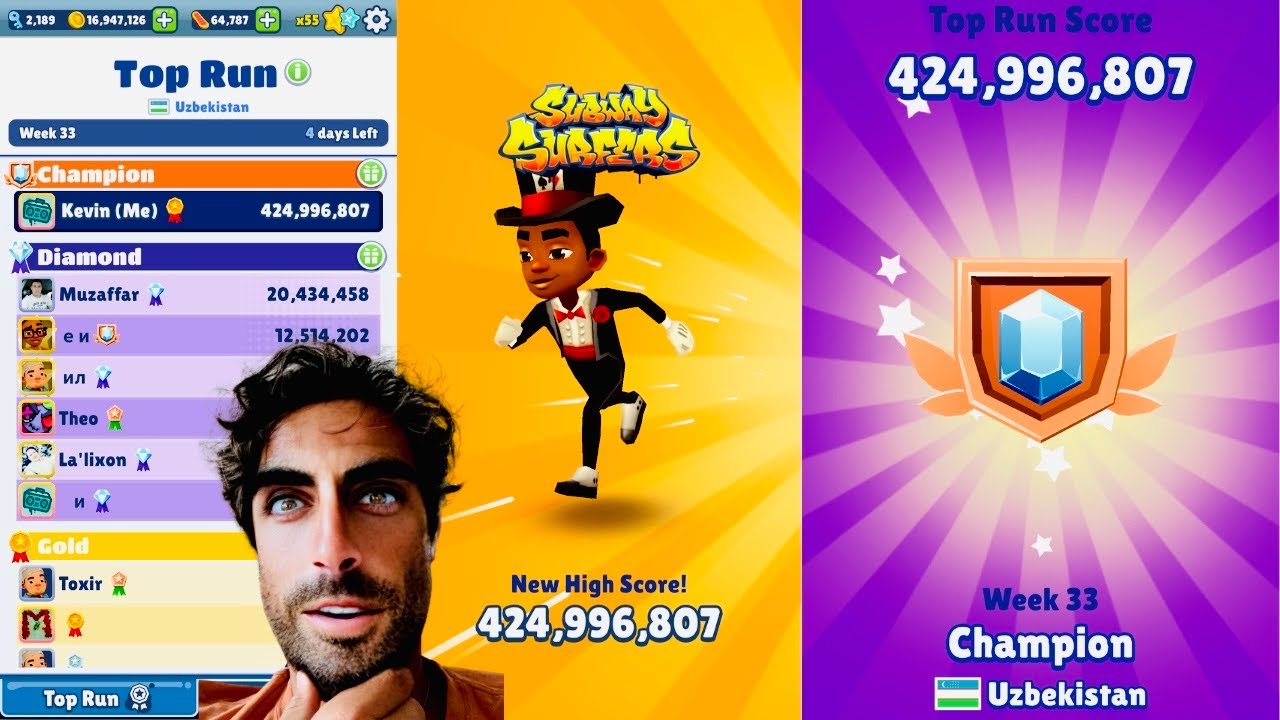 Over 420 MILLION Points on Subway Surfers! No Hacks or Cheats!