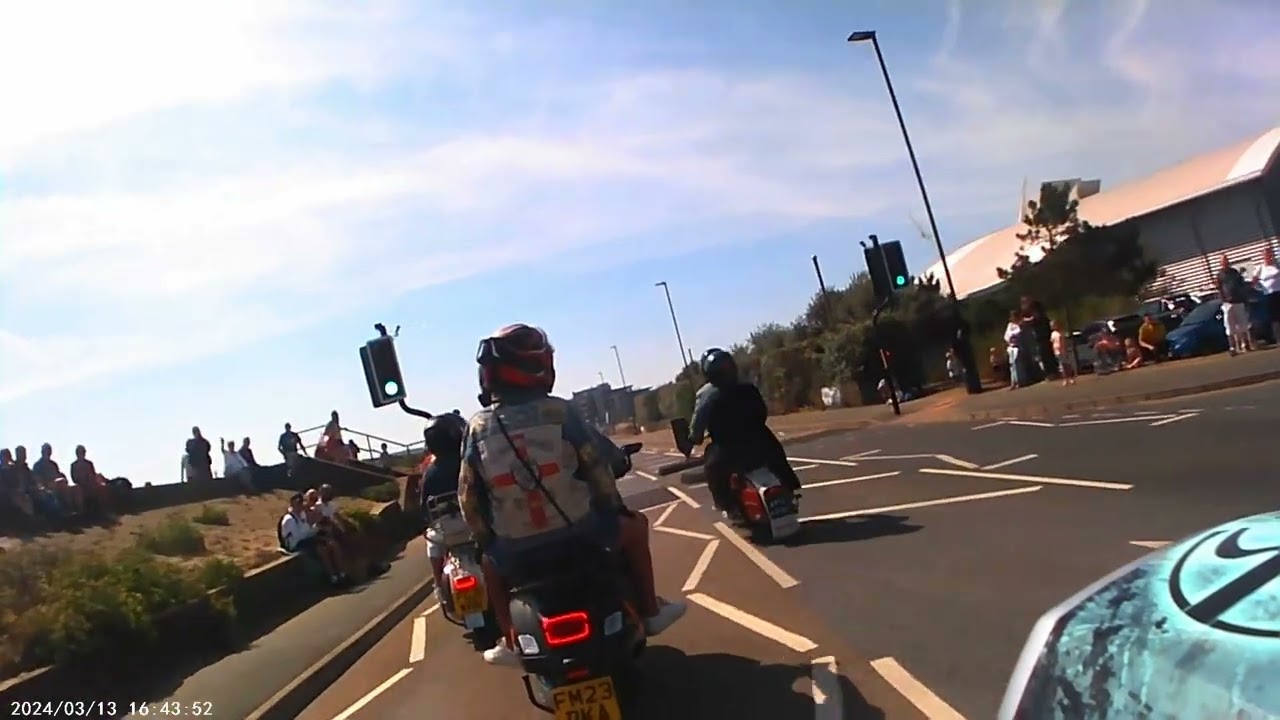ISLE OF WIGHT SCOOTER RALLY YOGI'S RIDE OUT 2025 video