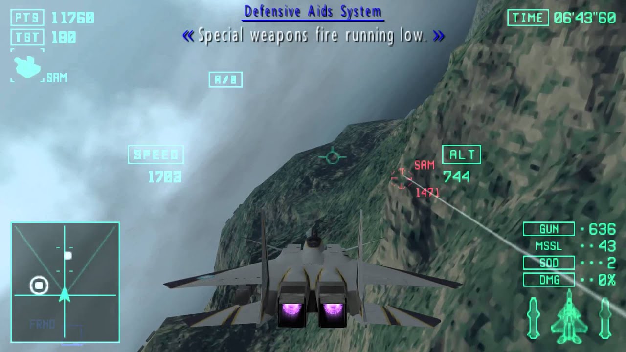 Ace Combat X: Skies of Deception - Mission 14B: Offline