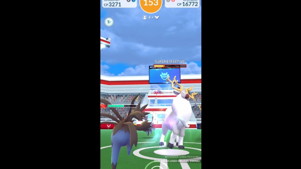 POKÉMON GO RAID | TIER 3 | TEAM | WYRDEER