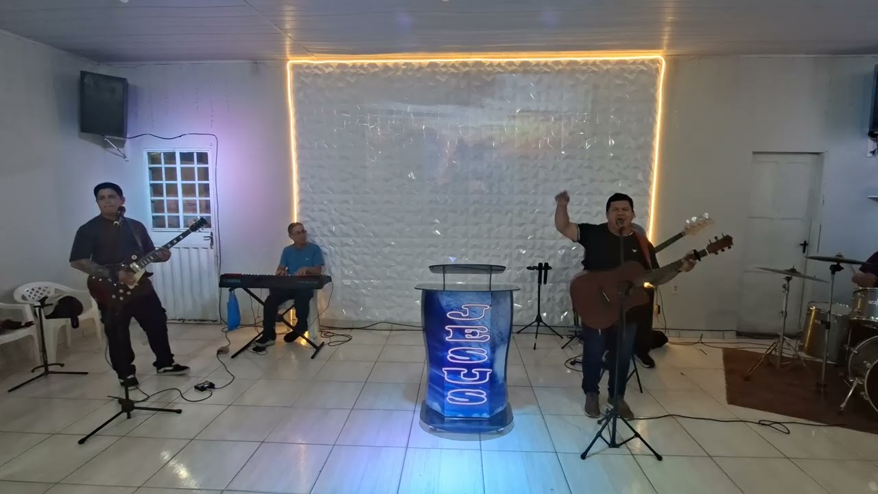 Culto de Jovens! IPME louvores! Jesus em tua presença, So tu es Santo + Medley