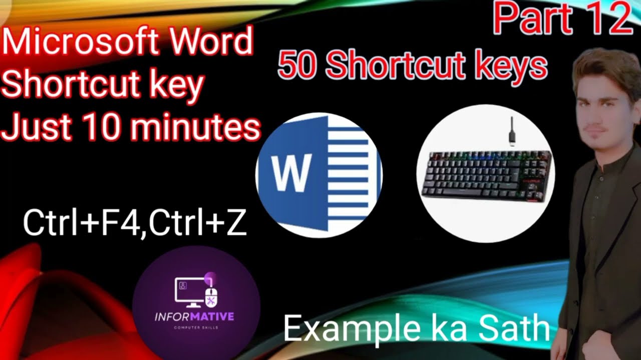 MS Word Short cut keys all #msword_computer #microsoft #words #msword_computer 