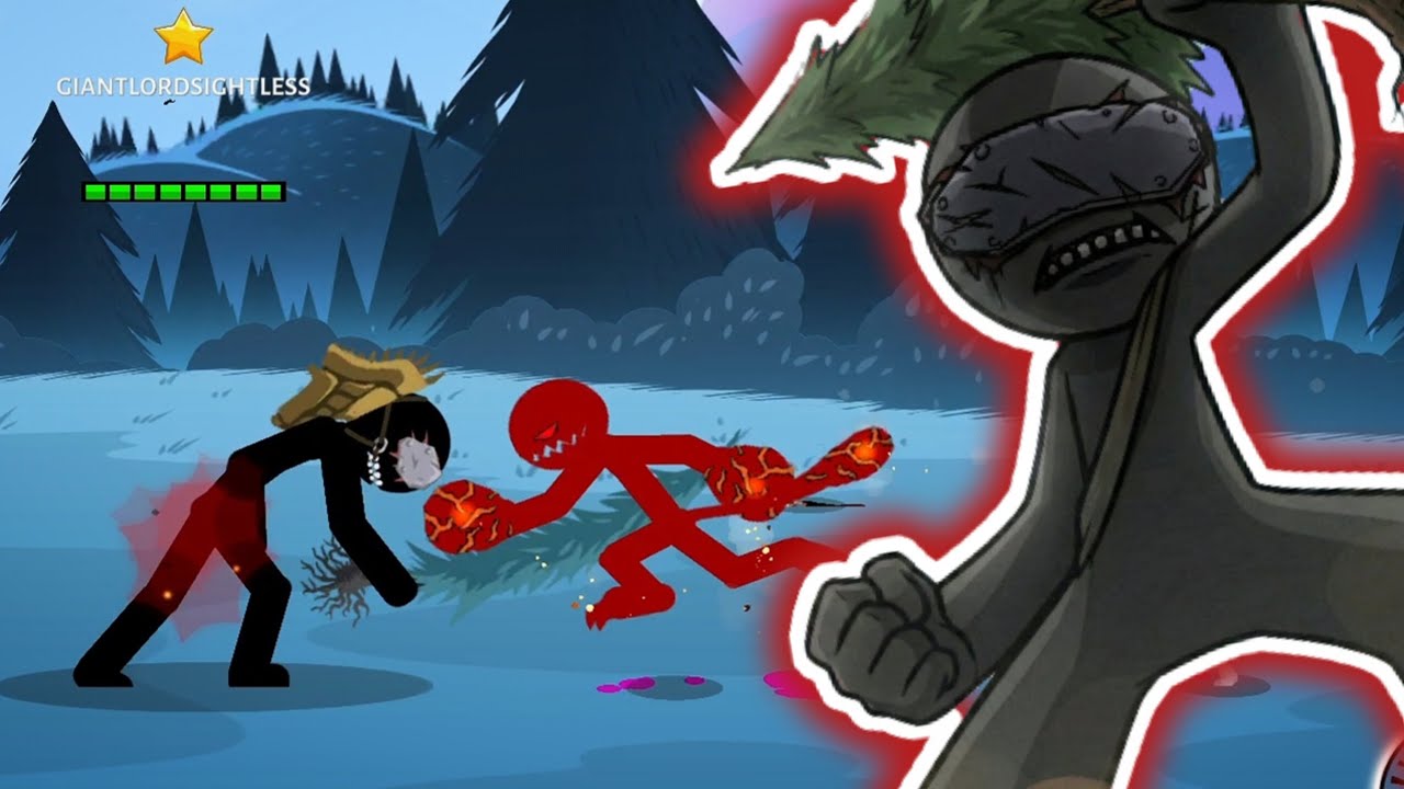 GIANTLORD SIGHTLESS CAMPAIGN #6! Vs Chaos & Giant Bombers! Stick War: Saga Solo General Challenge