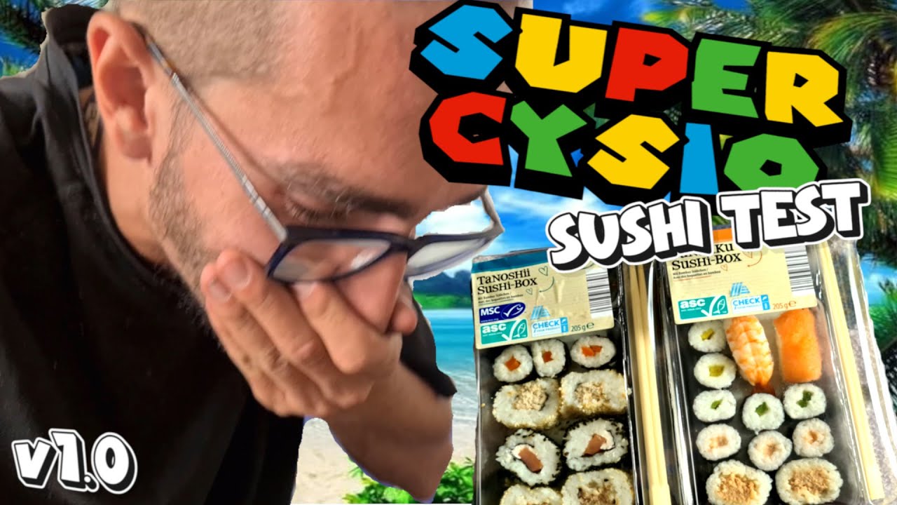 🍣🥢 TEST Sushi z marketu! SUPER CYSIO sushi test v1.0 🥢🍣