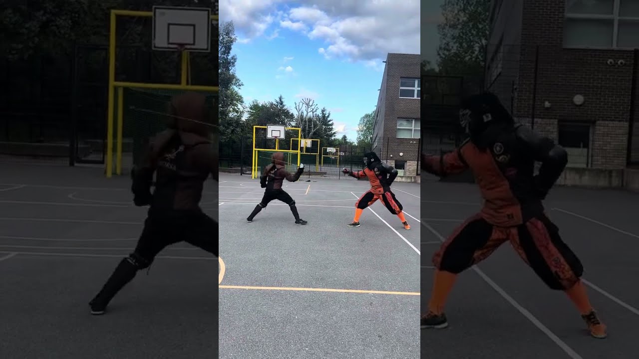 Friendly sabre sparring with Ben Hamilton [London HEMA Open 2025]