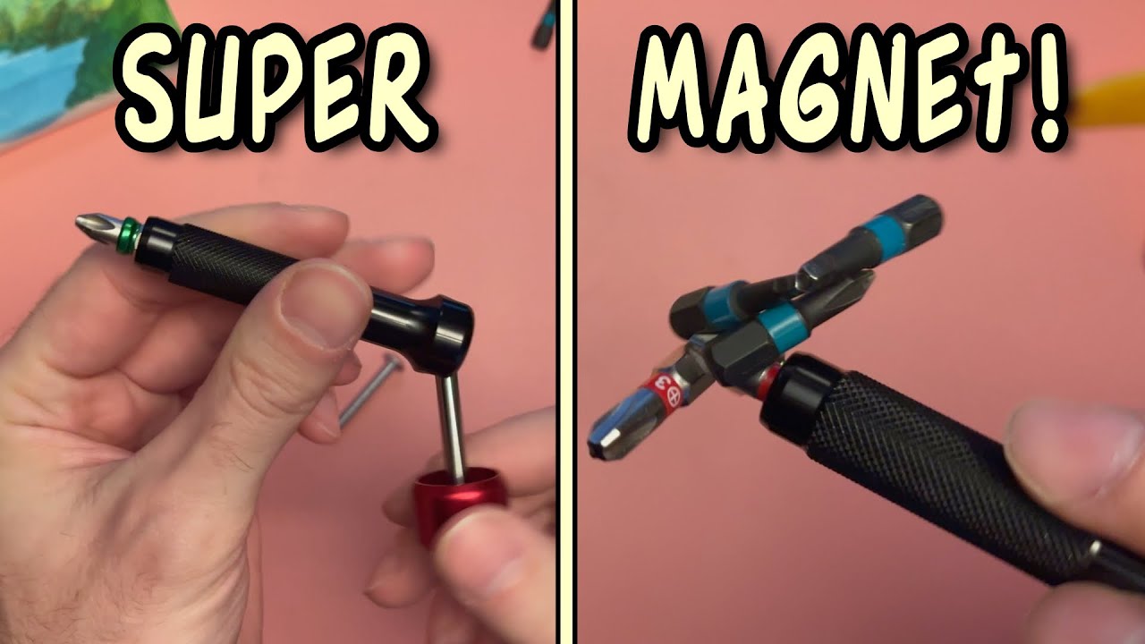 The Most Magnetic EDC Screwdriver - 711L Lollipop Bit Driver