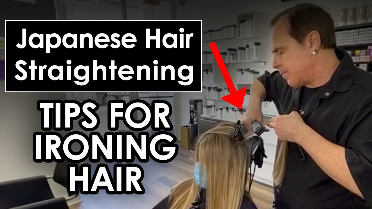 How to Iron & Straighten Hair | Hot Tips & Techniques | Nero Hair Salon Japanese Hair Straightening
