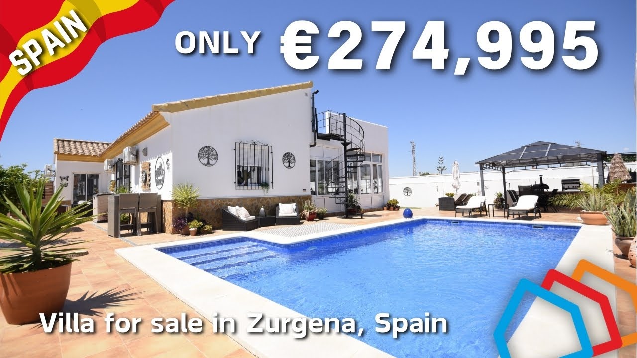 RESERVED! Villa Sunray - 3 bed villa For Sale in Zurgena, Spain | Modern villa with pool