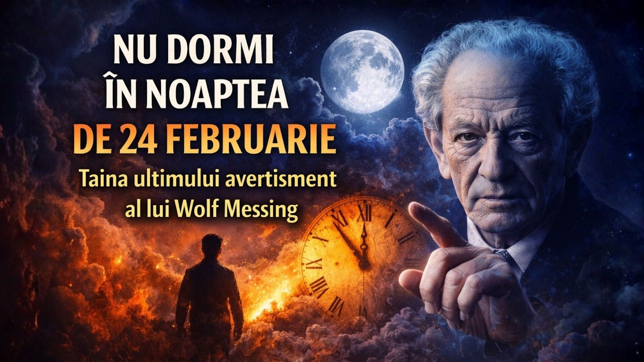 NU DORMI ÎN NOAPTEA DE 24 FEBRUARIE: Taina ultimului avertisment al lui Wolf Messing