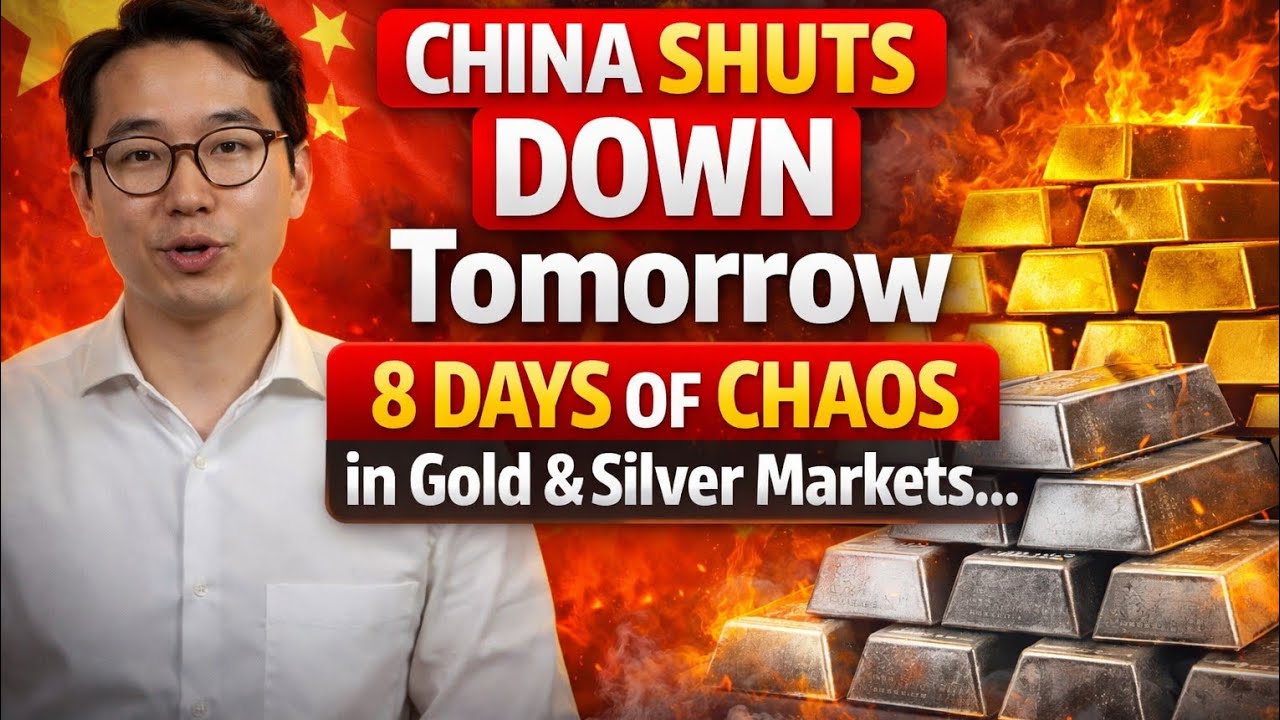 Завтра Китай закроется. 8 дней хаоса на рынках золота и серебра