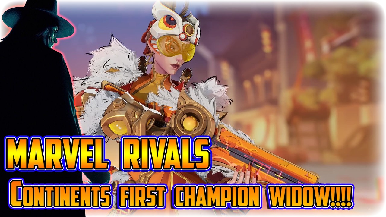 MARVEL RIVALS - CHAMPION WIDOW - LEVEL 70 CHASE!!!!