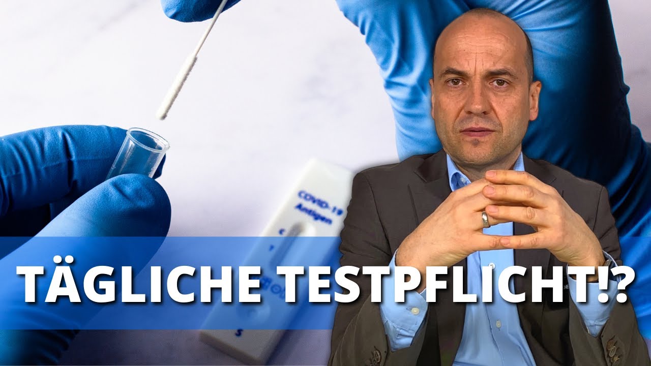 T&auml;glicher Schnelltest zul&auml;ssig?