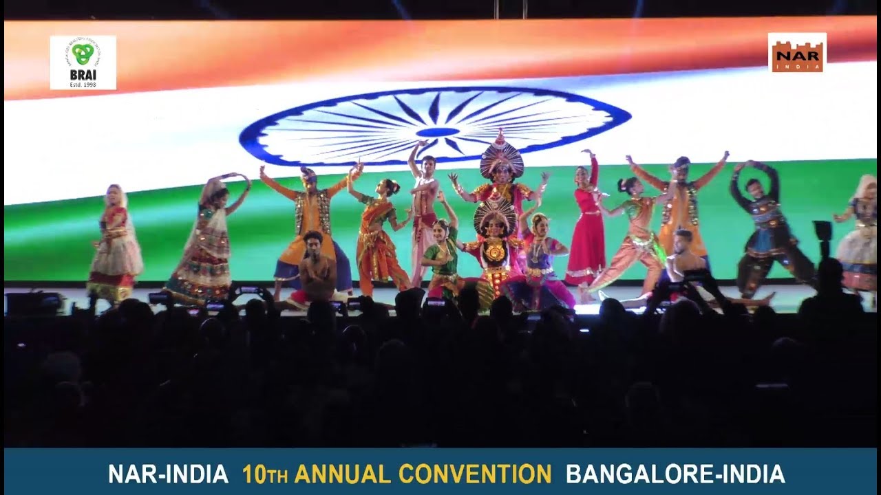 Cultural Dance Performance at 10th NAR-INDIA Annual Convention 2018