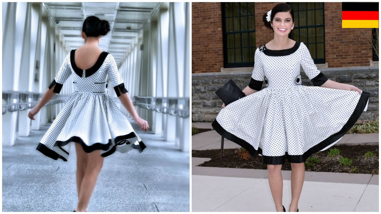 50 iger Jahre Kleid selber nähen | Vivienne Schnittmuster | Nähtutorial | Frocks & Frolics