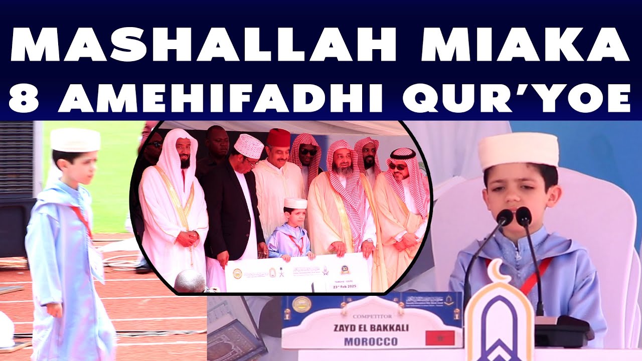 MTOTO WA MIAKA 8 ALIZA WATU MASHINDANO YA QUR'AN AIBUKA MSHINDI WA 3 WAZIRI MKUU AMKABIDHI DOLA 4000
