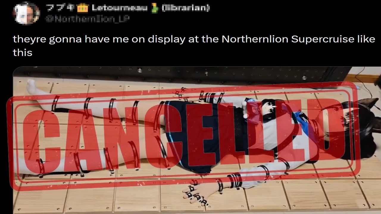 The Northernlion Supercruise is cancelled.