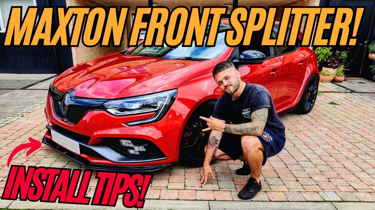 THE MAXTON DESIGNS FRONT SPLITTER LOOKS TOO GOOD!! + BIG announcement!!