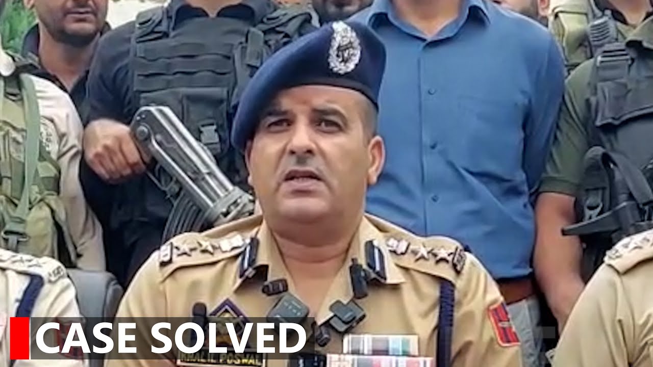 Police Crack Ganderbal Minor Murder Case; Elder Sister Arrested