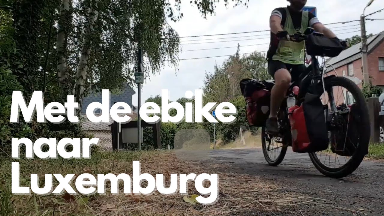 Met de Ebike naar Luxemburg (Giant Explore +1)