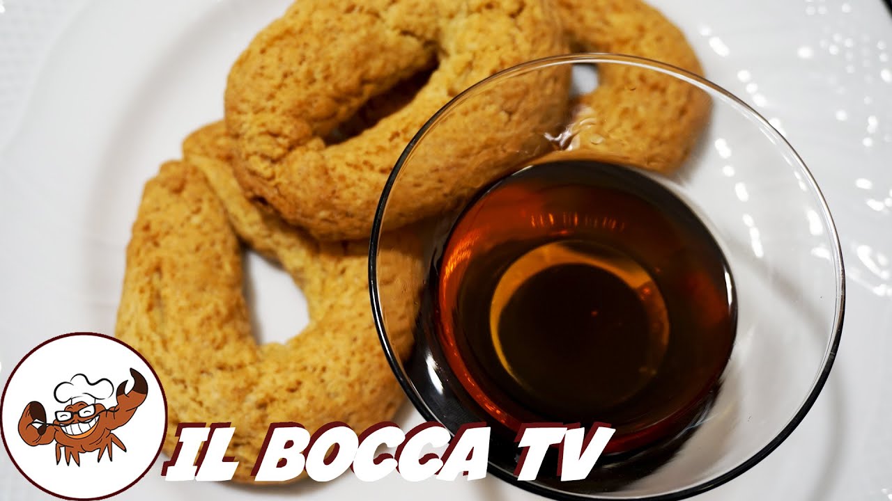 817 - Ciambelle al Vin Santo, non avrai alcun rimpianto! (dolce facile e veloce, biscotti al vino)