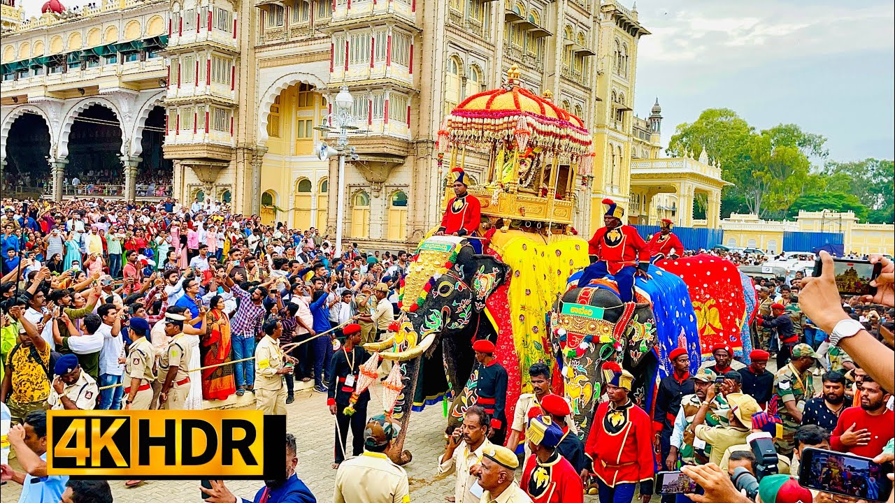 Mysore dasara procession 2022 | Mysore dasara | 4K HDR