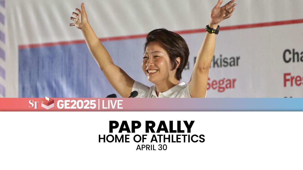 [LIVE] PAP rally at Home of Athletics | Mountbatten SMC | April 30 | GE2025