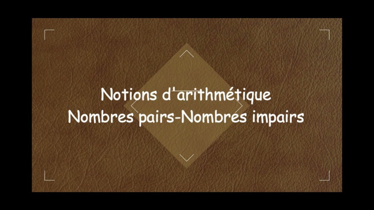 Ensemble IN et Notions d'arithmétique-Le produit de deux nombres consécutifs est pair - Preuve-