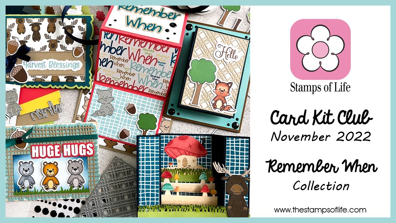 Wow! The Stamps of Life November 2022 Card Kit Is Here!