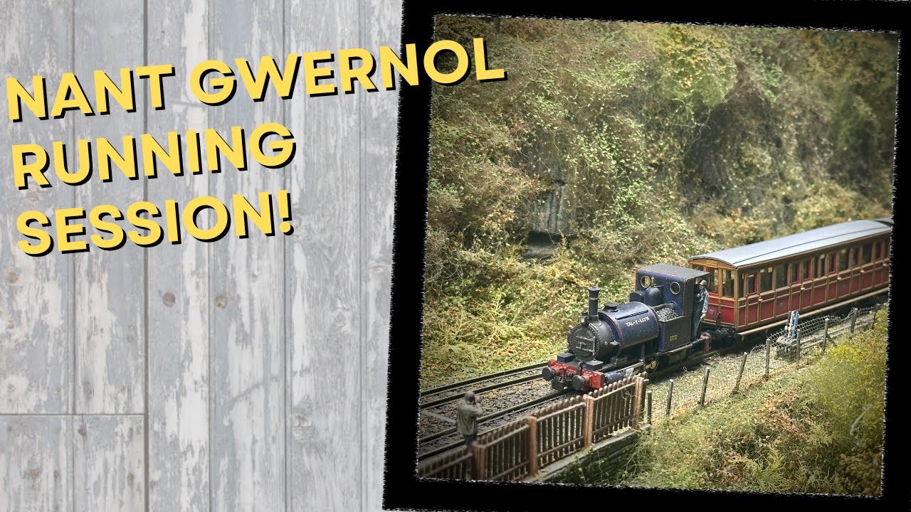 Nant Gwernol Model Railway Run – Talyllyn Narrow-Gauge Layout