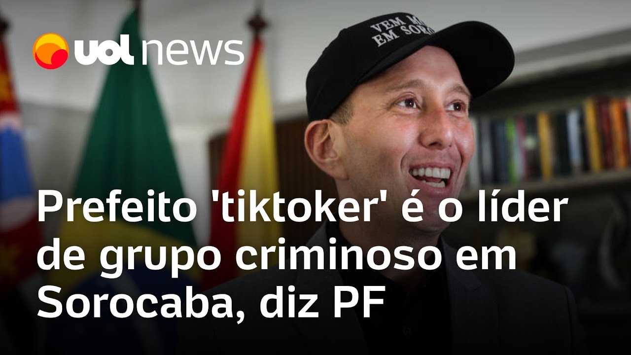 Prefeito Rodrigo Manga é líder de grupo criminoso investigado por corrupção em Sorocaba, diz PF