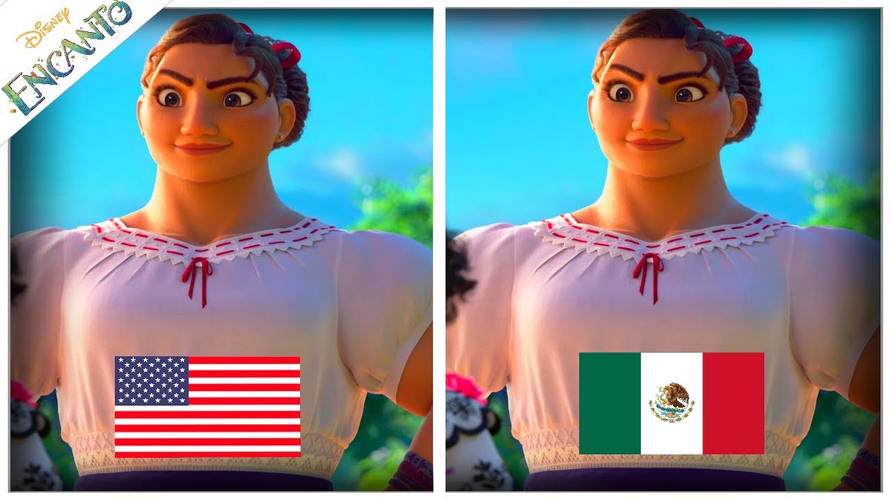 Encanto (En lo profundo) Luisa - Original vs Latino