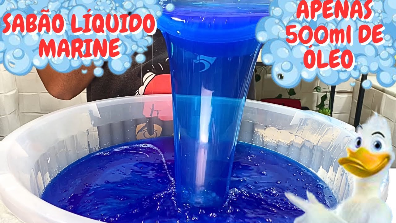 МОРСКОЕ ЖИДКОЕ МЫЛО С СУПЕР ЗАПАХОМ | УЗНАЙТЕ, КАК ЗАГУСТИТЬ РАЗБАВЛЕННОЕ МЫЛО