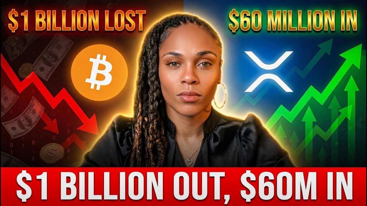 XRP Just Pulled In 60 Million While Bitcoin Lost ONE BILLION