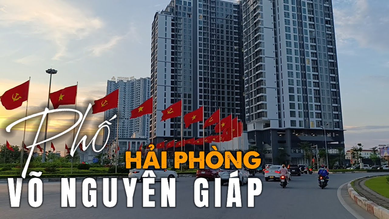 Đường Võ Nguyên Giáp - Hải Phòng | Con đường đẹp nhất phố Cảng (13.06.2025)