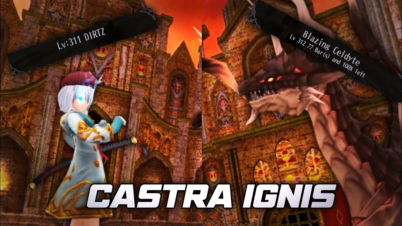 TORAM ONLINE GUILD RAID | Castra Ignis Guild VS BLAZING CELDYTE Level 312