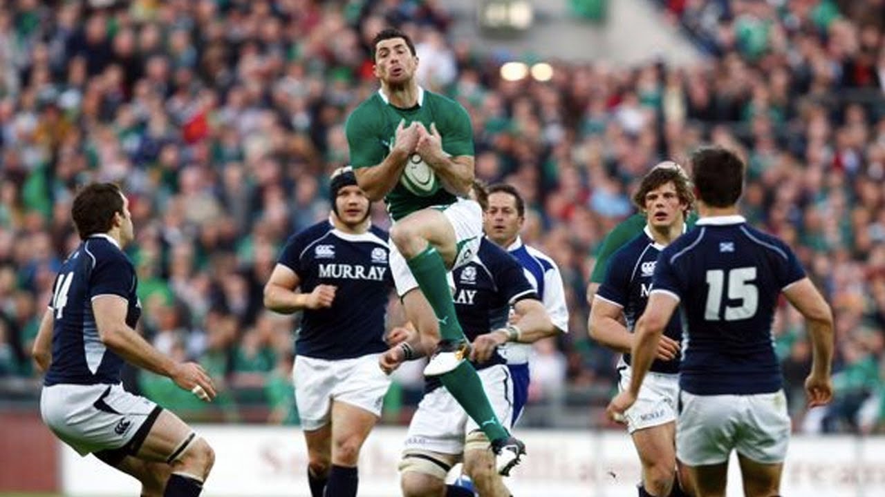 Rob Kearney was so good under the high ball!