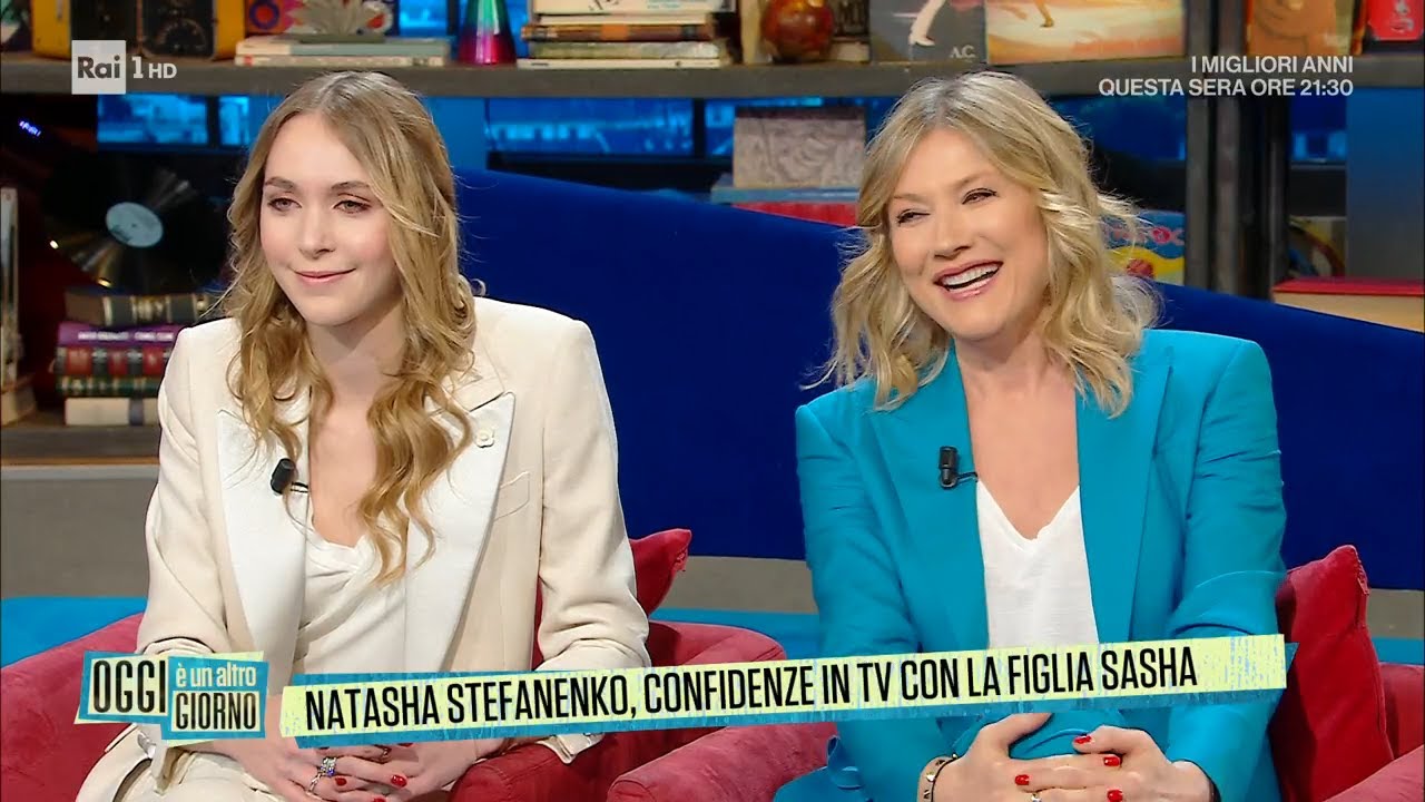 Natasha Stefanenko, confidenze con la figlia - Oggi è un altro giorno 28/04/2023