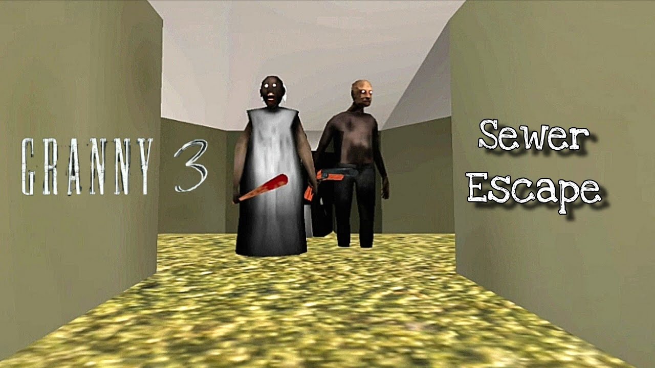 Granny 3 New Sewer Escape Full Gameplay