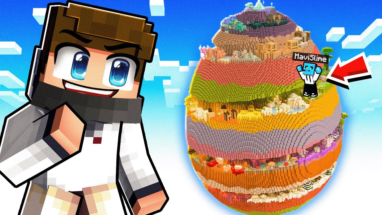 İKİ MANYAK YUMURTA PARKURUNA GİRDİ - Minecraft @MaviSlime