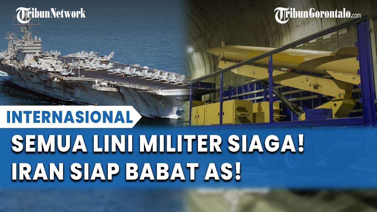Iran Siaga Penuh Hadapi Ancaman Gempuran AS! Kekuatan Darat, Laut & Udara Disiapkan