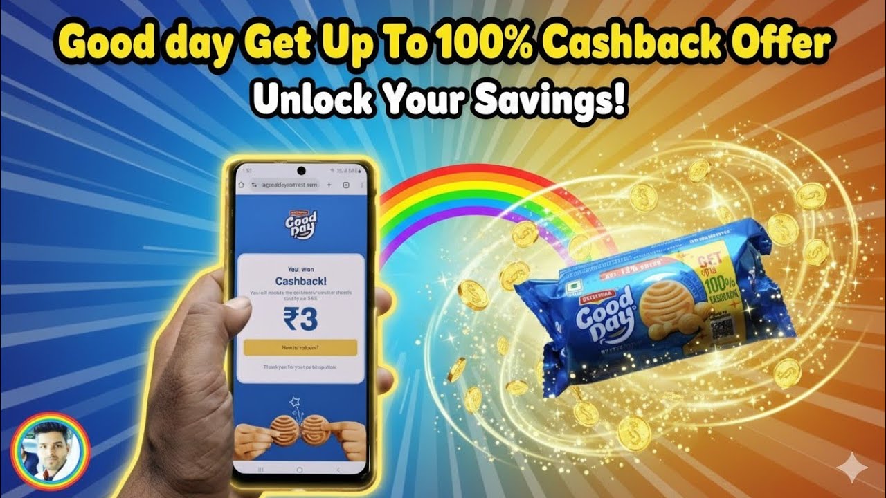 🤩 Good Day Biscuit 100% Cashback Offer Live: How to Redeem | Good Day Cashback Offer 2025
