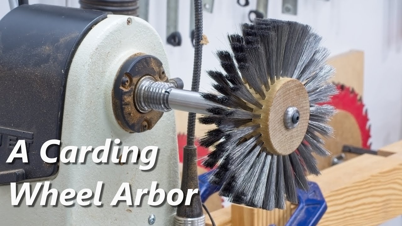 A Carding Wheel Arbor