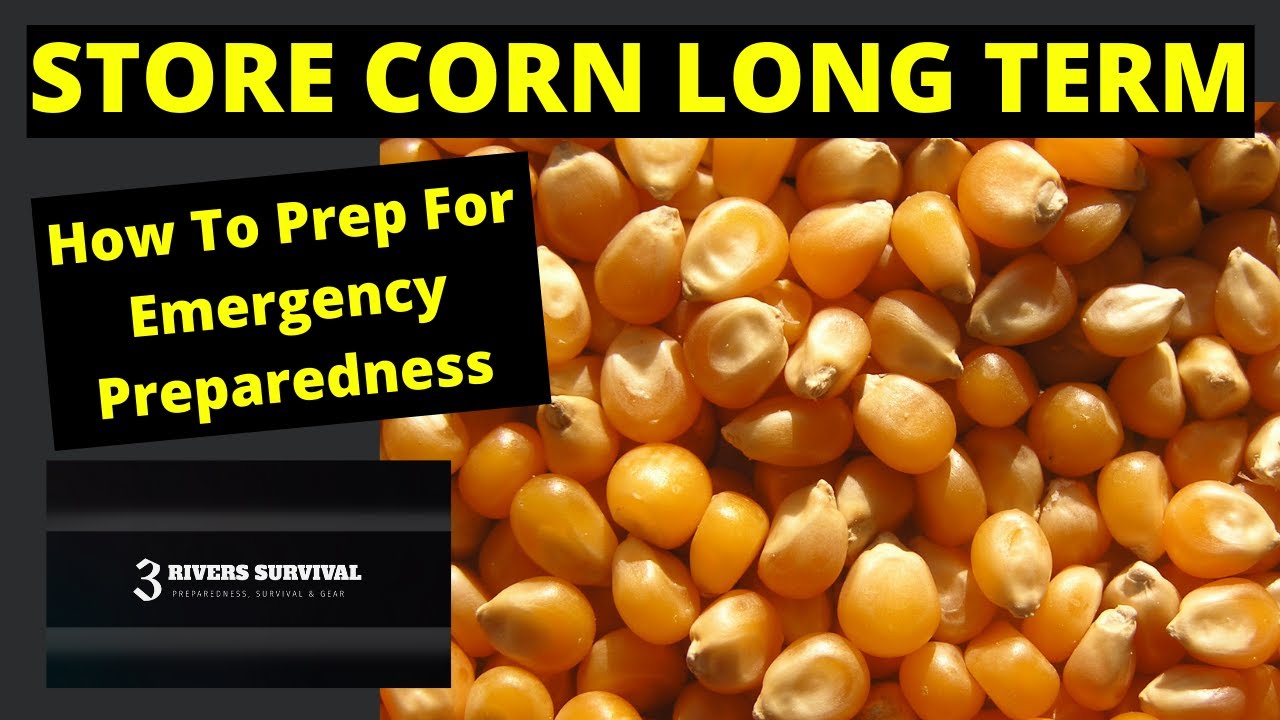 Store Corn Long Term - How To Prep For Emergency Preparedness