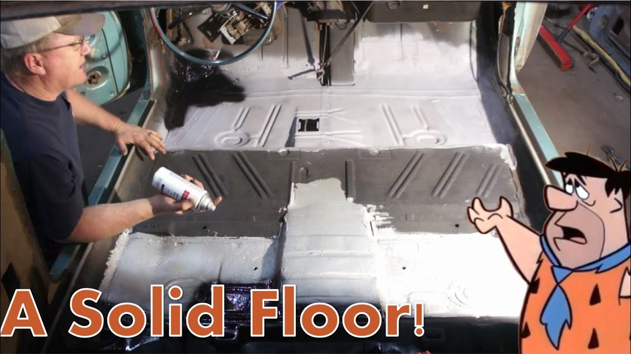1965 Corvair - Replacing Front Floor Pans - No More Road Vents
