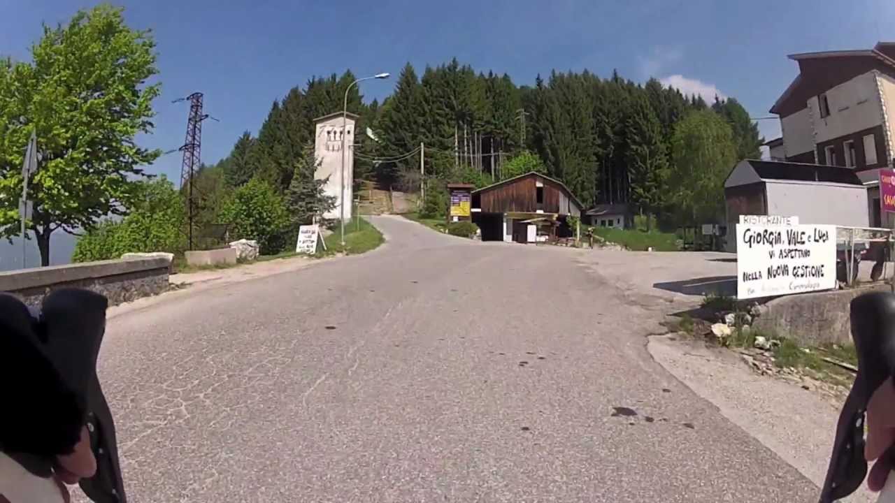 Salita a Cima Grappa da Romano 19 05 2012